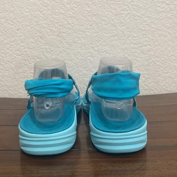 Vionic Serene Tia Backstrap Sandals Teal Size 11 - Picture 5 of 8